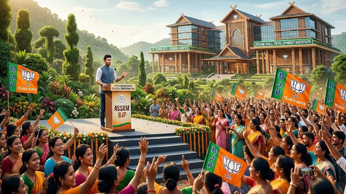 ಬೆಂಗಳೂರಿನಿಂದ ಅಸ್ಸಾಂಗೆ ಹೋದ ತೇಜಸ್ವಿ ಸೂರ್ಯ ಕಂಡ ಬದಲಾವಣೆಗಳೇನು? ಶಿಕ್ಷಣದ ಹೊಸ ಕಾಶಿಯ ಕಥೆ ಇಲ್ಲಿದೆ!!