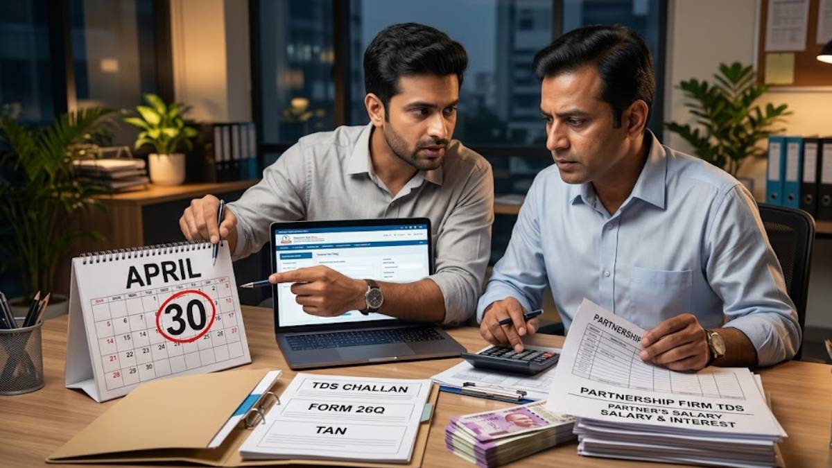 ಪಾರ್ಟ್‌ನರ್‌ಶಿಪ್ ಫರ್ಮ್ ನಡೆಸುತ್ತಿದ್ದೀರಾ? ಏಪ್ರಿಲ್ 30ರ ಒಳಗಾಗಿ ಈ ಕೆಲಸ ಮುಗಿಸದಿದ್ದರೆ ಬೀಳಲಿದೆ ಭಾರಿ ದಂಡ!!