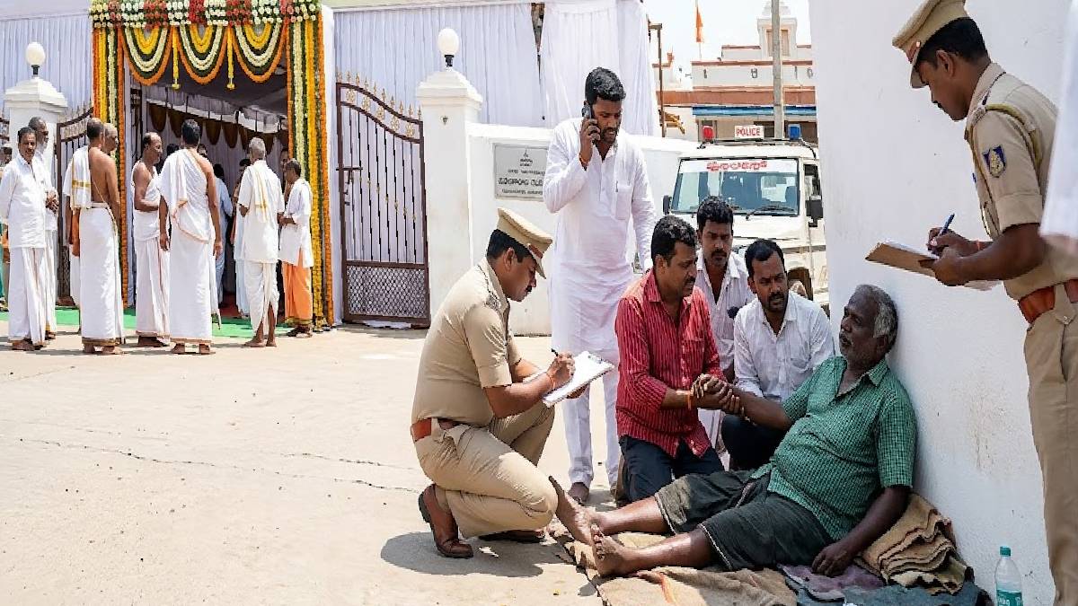 ಗುರುವಿನ ಜಯಂತೋತ್ಸವದ ಸಂಭ್ರಮದ ನಡುವೆಯೇ ದುರಂತ - ಮಠದ ಆವರಣದಲ್ಲೇ ಅಸುನೀಗಿದ ಹಳೇ ವಿದ್ಯಾರ್ಥಿ!!