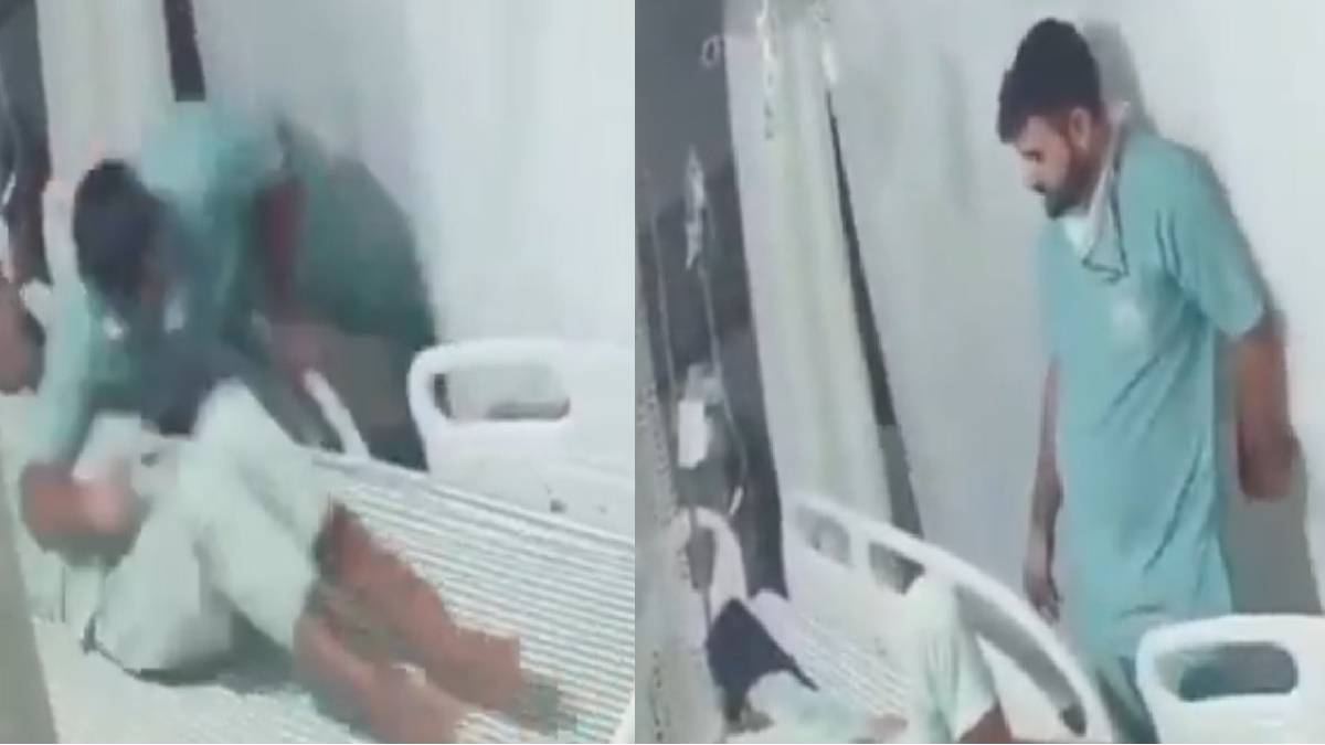 ವೈದ್ಯನೋ ಅಥವಾ ರೌಡಿಯೋ? ಆಸ್ಪತ್ರೆಯಲ್ಲಿ ವೃದ್ಧ ರೋಗಿಯ ಮೇಲೆ ನಡೆದ ಅಟ್ಟಹಾಸದ ವಿಡಿಯೋ ಲೀಕ್!!