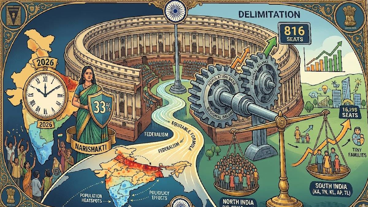 543 ರಿಂದ 816ಕ್ಕೆ ಏರಲಿದೆ ಲೋಕಸಭಾ ಸೀಟುಗಳು