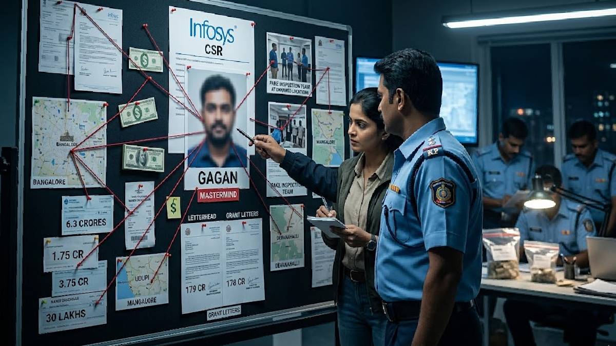 ಇನ್ಫೋಸಿಸ್ ಬಾಸ್ ಅಂತ ಎಂಟ್ರಿ ಕೊಟ್ಟ 'ಗಗನ್' ಪ್ಲಾನ್ ಕೇಳಿದ್ರೆ ದಂಗಾಗ್ತೀರಾ - ಬೆಂಗಳೂರಿನಲ್ಲಿ ಹೈಟೆಕ್ ವಂಚನೆ!!