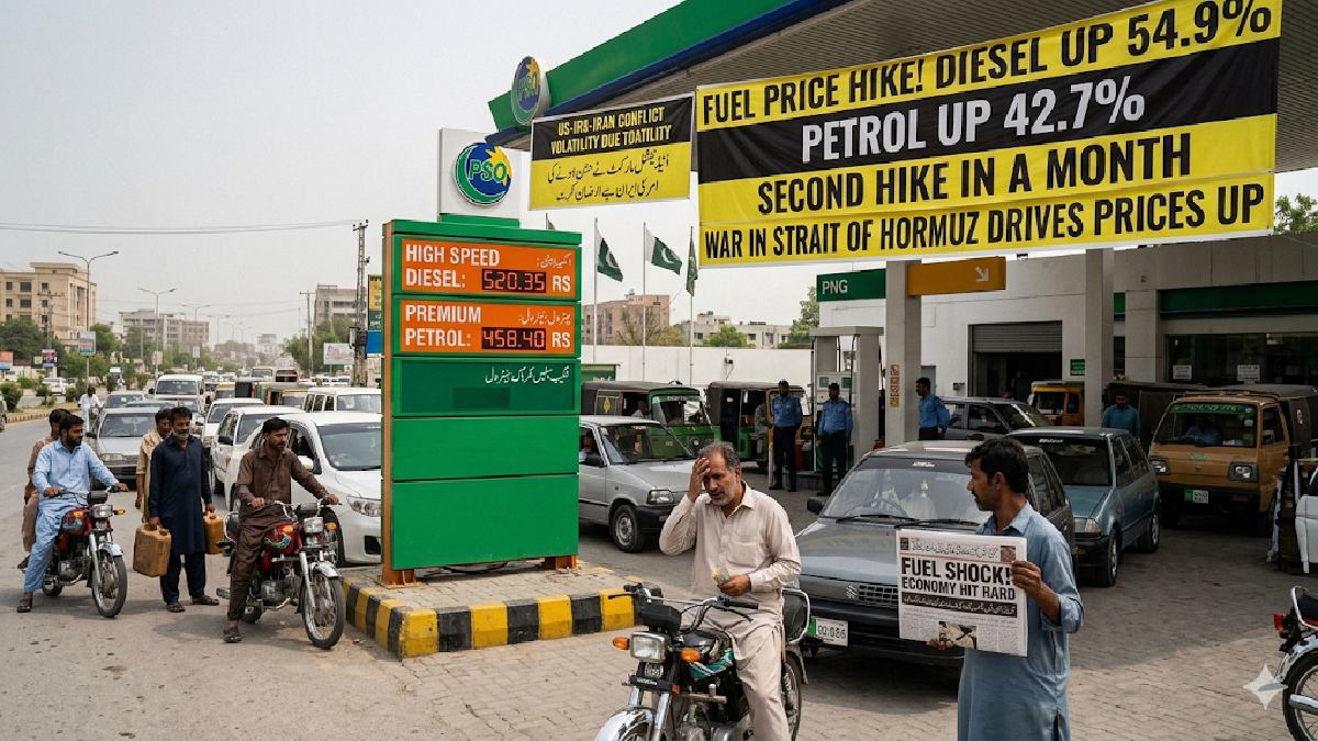 Pakistan Hikes Petrol and Diesel Prices by Over 40% Amid U.S.-Iran Conflict