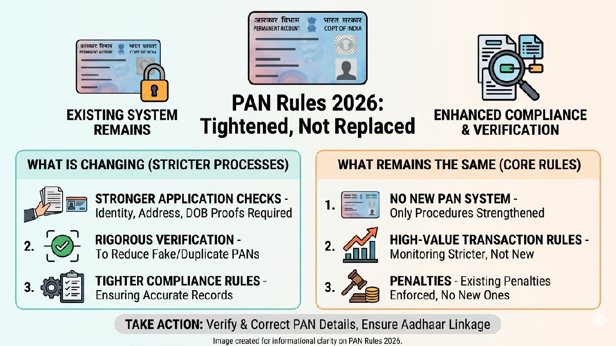 PAN Rules 2026: Tightened, Not Replaced – The Truth Behind Viral Claims