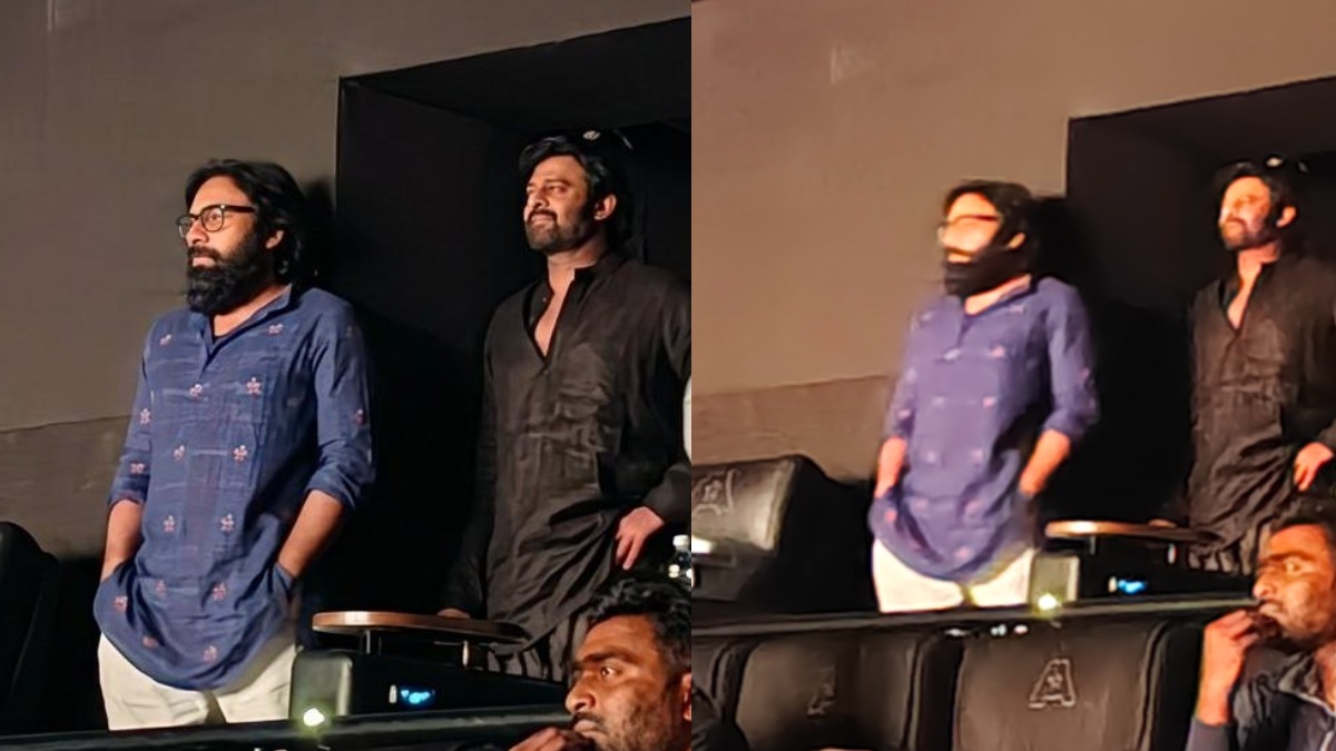 Prabhas and Sandeep Vanga Watch Dhurandhar The Revenge at Allu Cinemas Kokapet