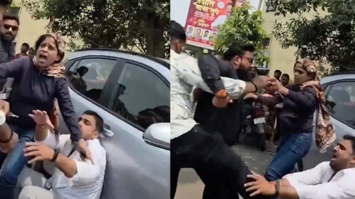 ಕ್ರೆಡಿಟ್ ಕಾರ್ಡ್ ಬಿಲ್ ಪಾವತಿಸಿಲ್ಲ ಎಂದು ಗ್ರಾಹಕನ ಮೇಲೆ ಹ*ಲ್ಲೆ - ನಡುರಸ್ತೆಯಲ್ಲಿ ಕೈ ಮಿಲಾಯಿಸಿದ ವಿಡಿಯೋ ವೈರಲ್!!