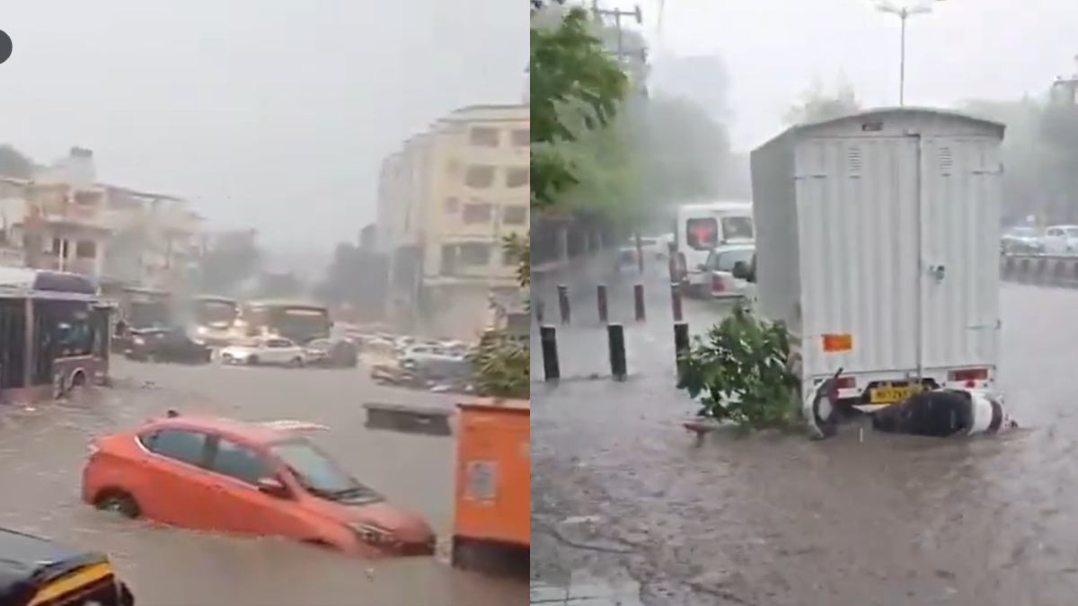 Pune Rain Chaos: Woman Killed by Falling Tree; Karvenagar Residents Slam PMC Over Flooding