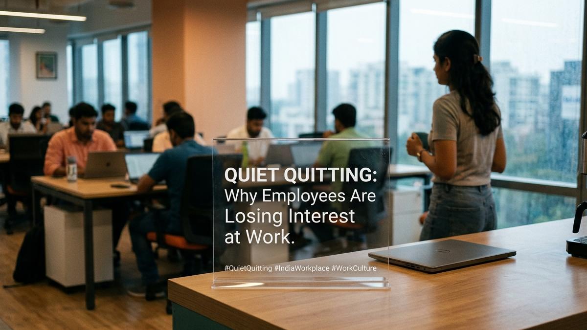 “Quiet Quitting” on the Rise in India: Why Employees Are Losing Interest at Work