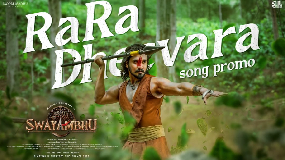 Rara Dheevara First Song Teaser Out: Swayambhu Promises an Epic Warrior World Experience