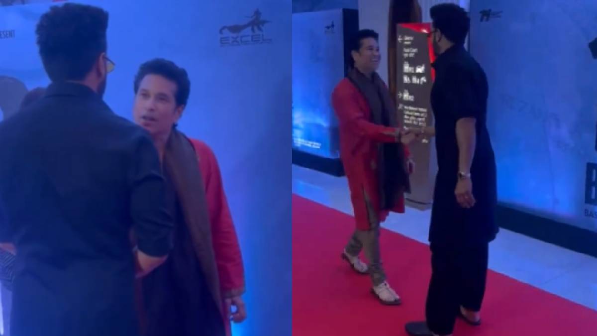 Sachin Tendulkar Shows Humility at Dhurandhar Premier