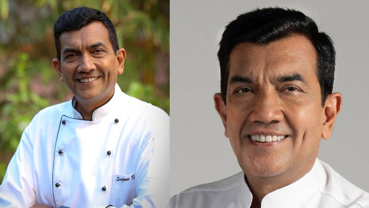Sanjeev Kapoor’s Chef Coat Stand at Padma Shri