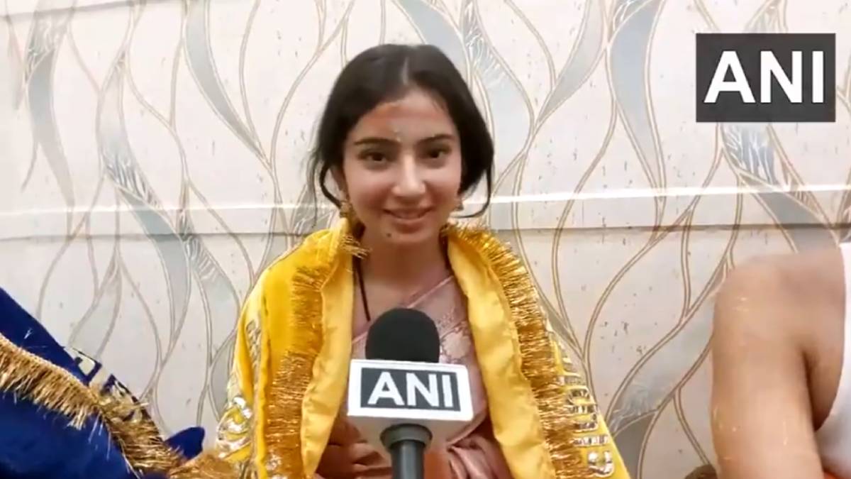 ಮಹಾಕಾಳನ ಸನ್ನಿಧಿಯಲ್ಲಿ ನಟಿ ಸಾರಾ ಅರ್ಜುನ್ - ಭಸ್ಮಾರತಿ ಕಂಡು ಭಾವುಕರಾದ ಕ್ಷಣದ ವಿಡಿಯೋ!!