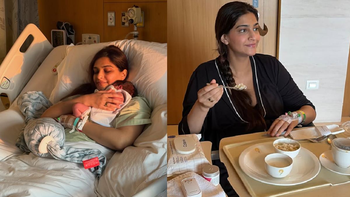 Sonam Kapoor Shares the First Pictures With Her Baby Boy