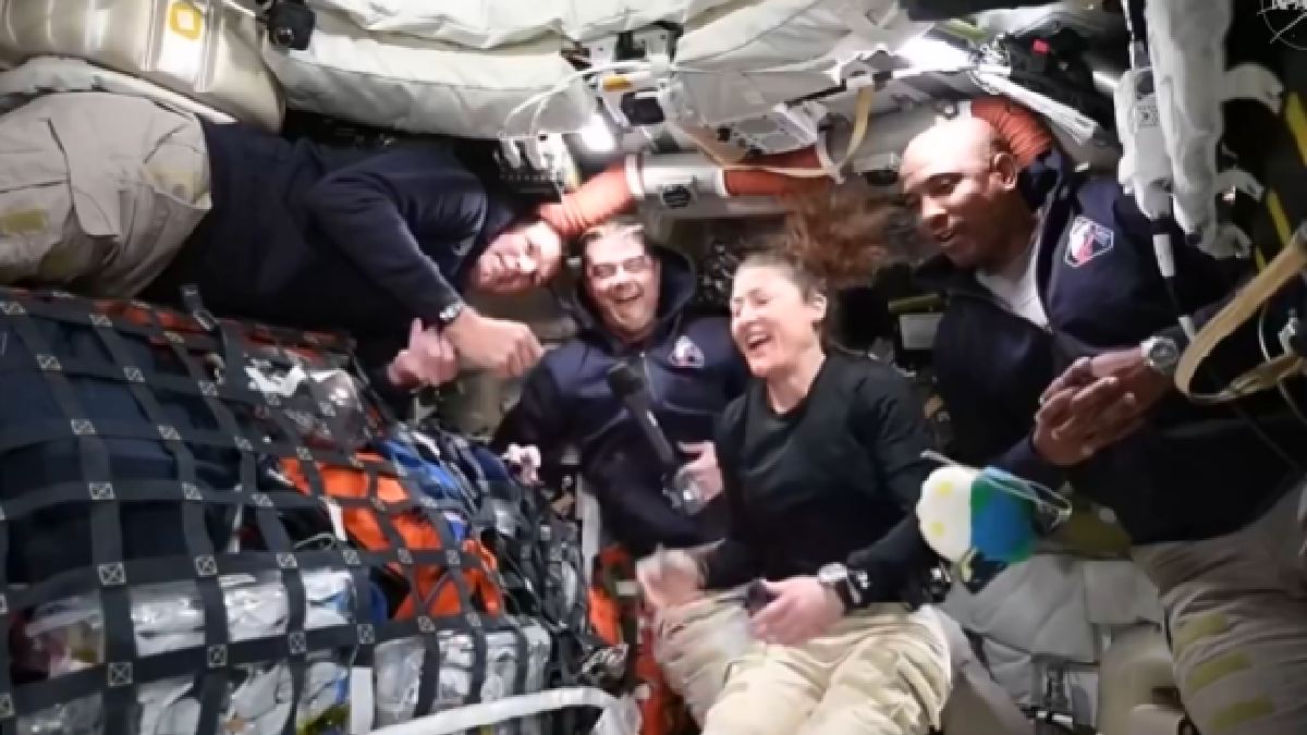 Christina Koch Fixes Space Toilet, Earns “Space Plumber” Title on Artemis II Mission