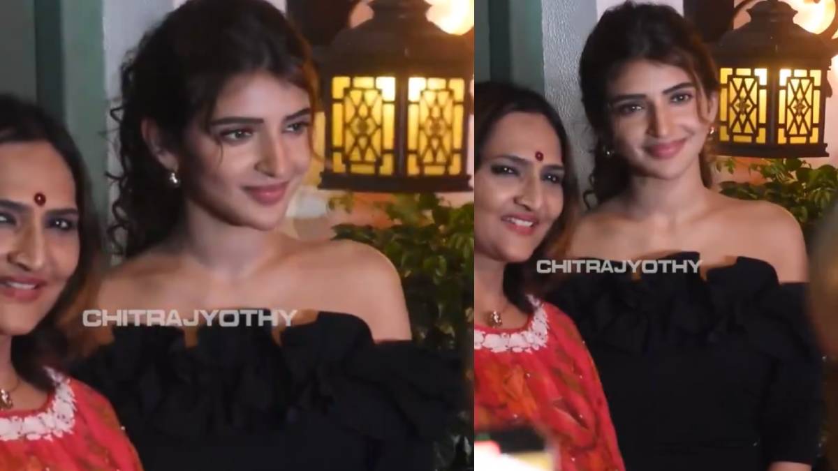 ಮುಂಬೈನಲ್ಲಿ ಸಖತ್ ಸದ್ದು ಮಾಡಿದ ಶ್ರೀಲೀಲಾ! | Photo Credit: https://x.com/abnchitrajyothy