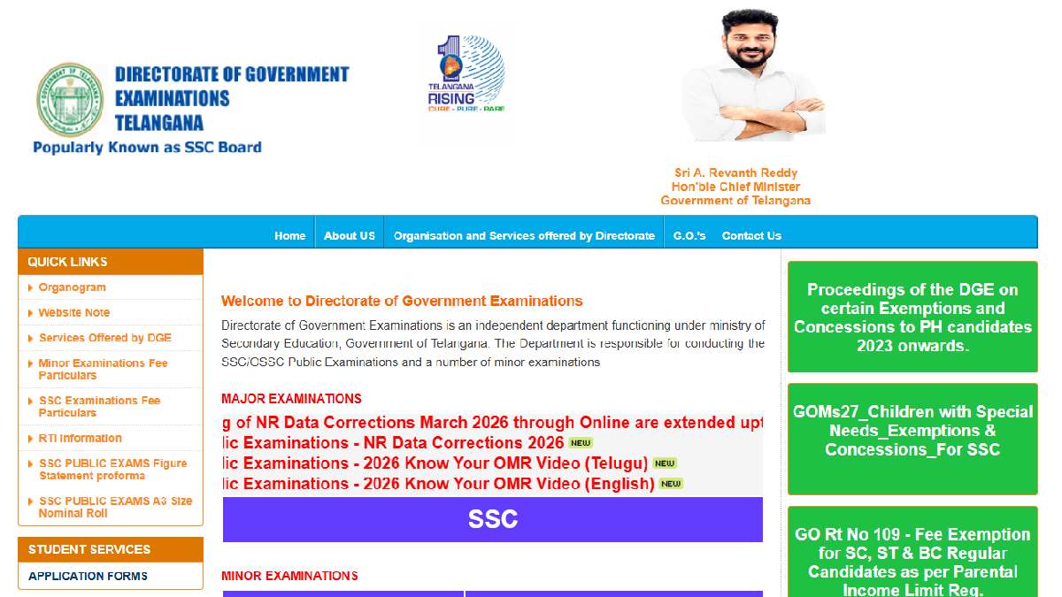 Telangana SSC Result 2026 Date & Time: TS 10th Results on April 29