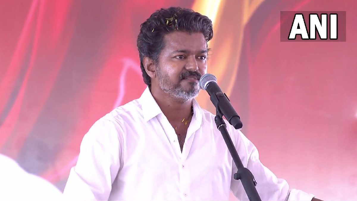 Vijay Promises Free Power, Women Safety Laws at Chennai Rally, Targets DMK & BJP