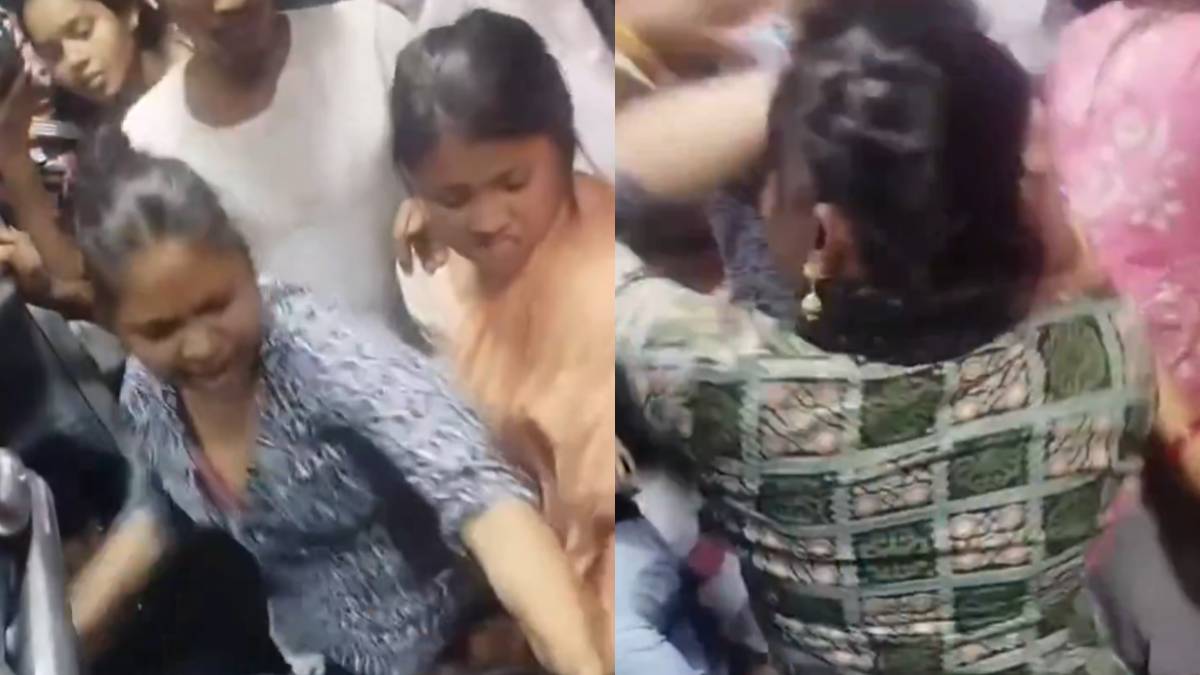 ಟ್ರೈನ್‌ನಲ್ಲಿ ಜಗಳ ಮಾಡೋ ಮುನ್ನ ಈ ವಿಡಿಯೋ ನೋಡಿ - ಸಾರ್ವಜನಿಕವಾಗಿ ಮರ್ಯಾದೆ ಕಳೆದುಕೊಂಡ ಇಬ್ಬರು ಕಿಲಾಡಿ ಹುಡುಗಿಯರು!!