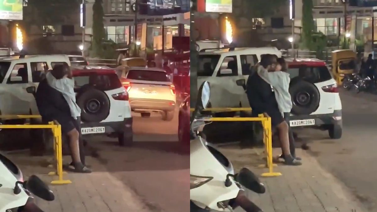 Manipal Viral Video: Couple Confronted Over Public Kiss, Sparks Debate on Decency vs Freedom