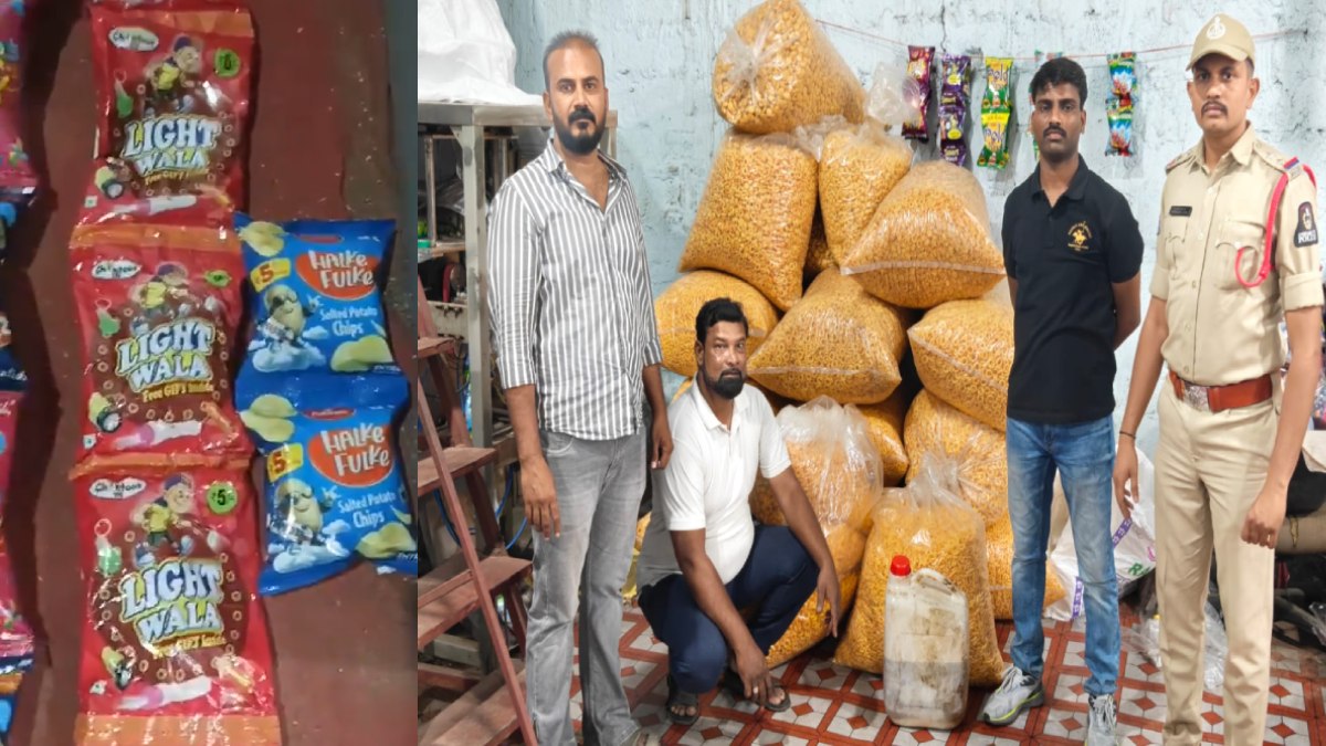 Hyderabad: Shocking Raid in Mailardevpally Unsafe Snack Manufacturing Unit Busted by H-Fast Team