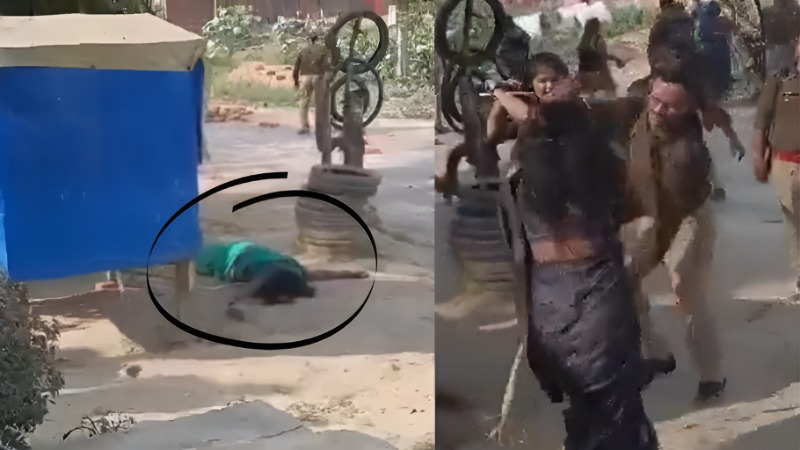 ಯುಪಿಯಲ್ಲಿ ಮಣ್ಣುಪಾಲಾಯ್ತು ಕಾನೂನು ನಿಯಮ - ಮಹಿಳಾ ಪೊಲೀಸರಿಲ್ಲದೆ ಹೆಣ್ಣುಮಕ್ಕಳ ಮೇಲೆ ಹಲ್ಲೆ!!