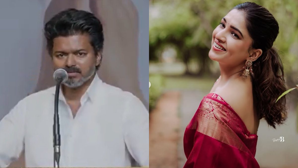 Vani Bhojan Backs Vijay’s TVK Ahead of Tamil Nadu Polls, Calls Herself a “Big Fan”