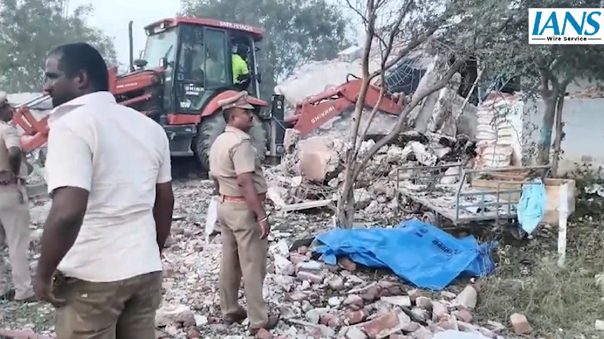 Virudhunagar Firecracker Factory Blast: 23 Dead, Several Injured in Tamil Nadu Tragedy