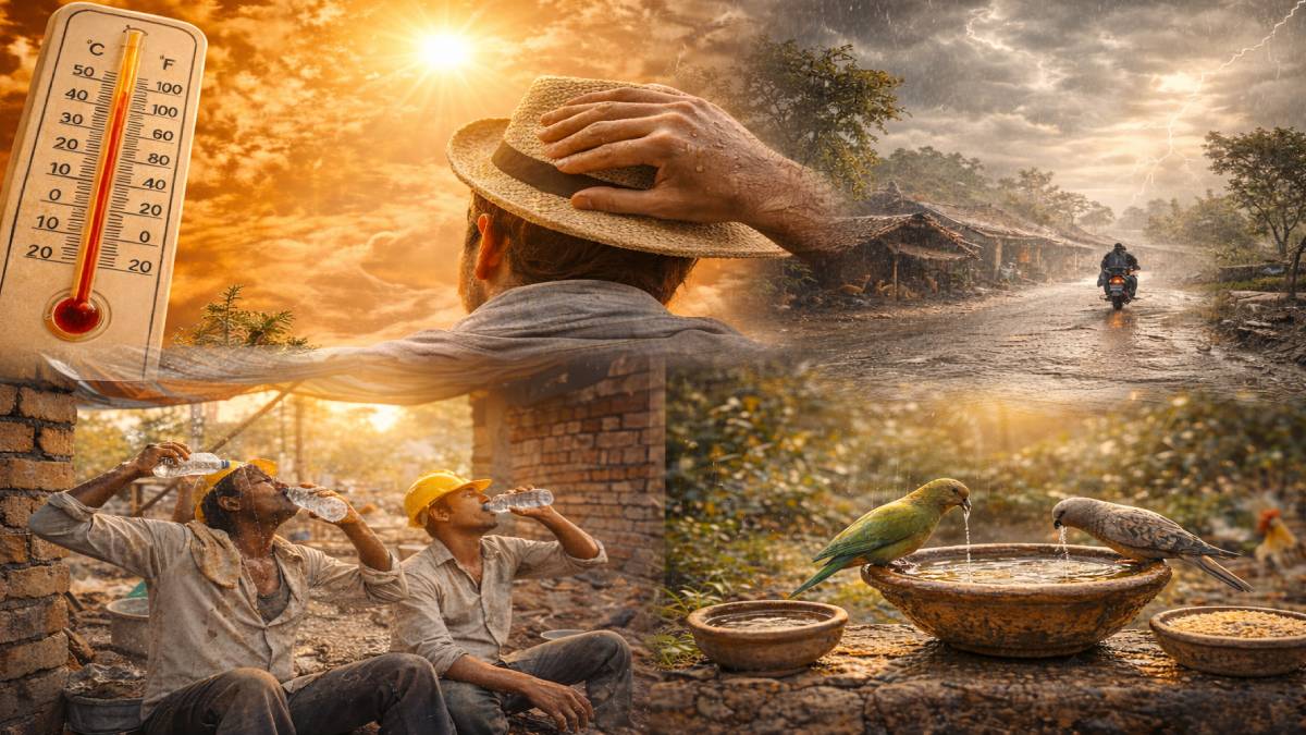 ಉರಿ ಬಿಸಿಲಿಗೆ ಕರ್ನಾಟಕ ಸುಸ್ತು - ರಾಯಚೂರಿನಲ್ಲಿ 41°C ದಾಟಿದ ತಾಪಮಾನ!! ಸಂಜೆ ಎಲ್ಲೆಲ್ಲಿ ಮಳೆ ಬರಲಿದೆ?