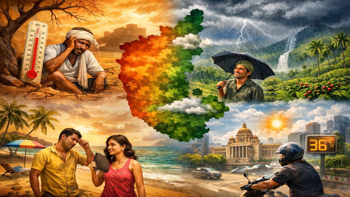 ಸೂರ್ಯನ ಅಬ್ಬರದ ನಡುವೆ ಕೂಲ್ ಸುದ್ದಿ - ಈ 4 ಜಿಲ್ಲೆಗಳಲ್ಲಿ ಇಂದು ಸಂಜೆ ಮಳೆಯಾಗುವ ಮುನ್ಸೂಚನೆ!!