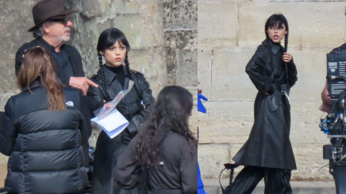 Wednesday Season 3 Filming in Paris – Jenna Ortega, Tim Burton Spotted