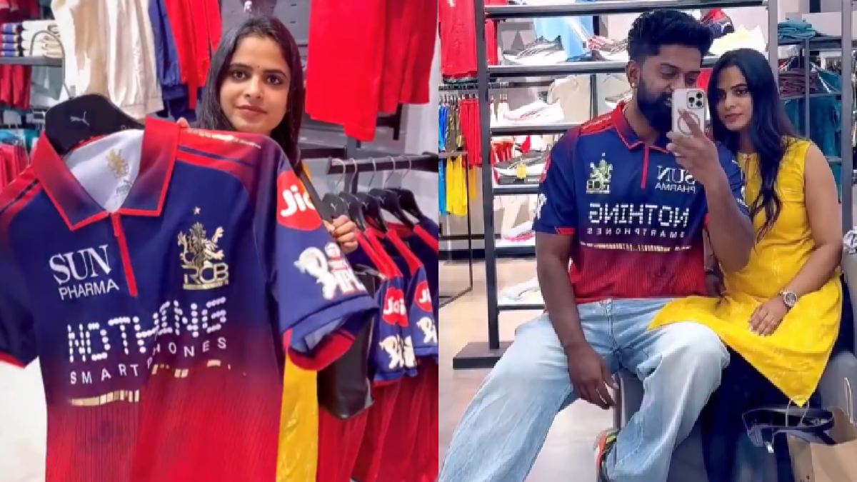 Love Beyond Cricket: Wife Surprises Husband with ₹5,500 RCB Jersey
