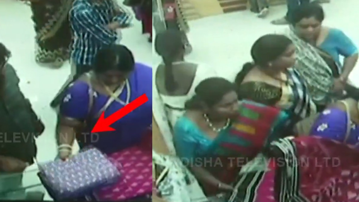 Women Accused of Damaging Sarees Worth ₹7 Lakh | Photo Credit: https://x.com/UttarandhraNow