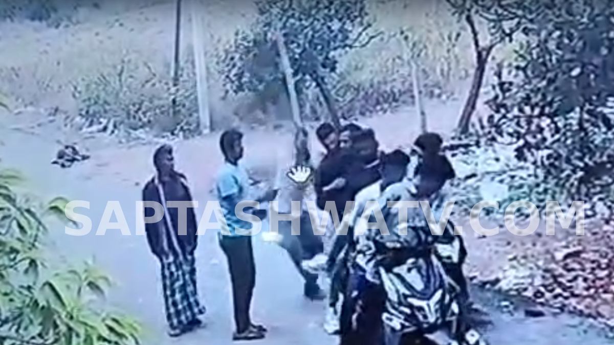 Karnataka: Youth Dies After Brutal Assault in Dharwad; CCTV Footage Captures Shocking Attack