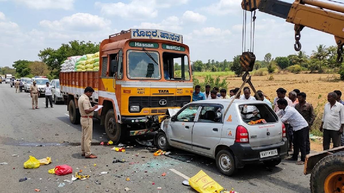 ಮಂಡ್ಯದ ಕುಟುಂಬದ ಅಂತ್ಯಕಾಲದ ಪಯಣ - ದೇವರ ದರ್ಶನ ಮುಗಿಸಿ ಮರಳುವಾಗ ವಿಧಿ ಅಟ್ಟಹಾಸ!!