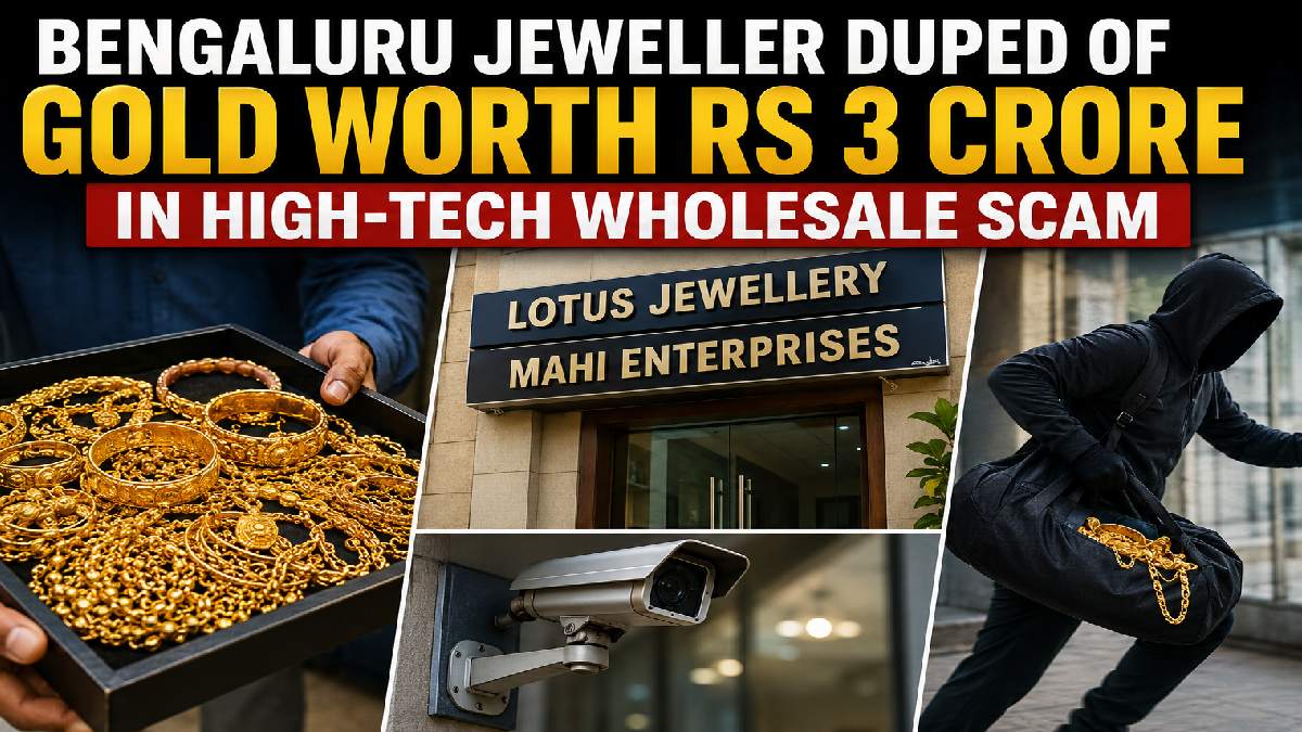Bengaluru Jeweller Loses Gold Worth Rs 3 Crore in Malleswaram High-Tech Fraud Scam