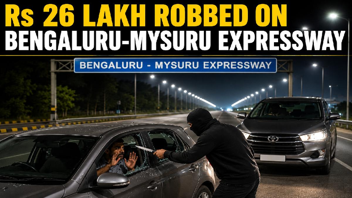 Rs 26 Lakh Looted From Company Employee on Bengaluru-Mysuru Expressway Near Maddur