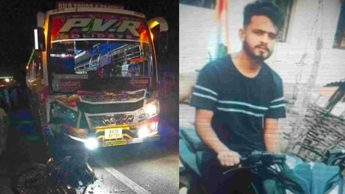ಸವಳಂಗ ರಸ್ತೆಯಲ್ಲಿ ಭೀಕರ ಅಪಘಾತ - ಬಸ್ ಮತ್ತು ಬೈಕ್ ಮುಖಾಮುಖಿ ಡಿಕ್ಕಿ, ಯುವಕ ಸ್ಥಳದಲ್ಲೇ ಸಾವು!!