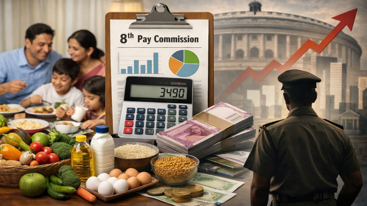 8ನೇ ವೇತನ ಆಯೋಗ: ಇನ್ಮುಂದೆ ಹಾಲು, ತರಕಾರಿ, ರೇಷನ್ ನೋಡಿ ಸಂಬಳ ಫಿಕ್ಸ್? 3490 ಕ್ಯಾಲೊರಿ ಹೊಸ ಫಾರ್ಮುಲಾ!