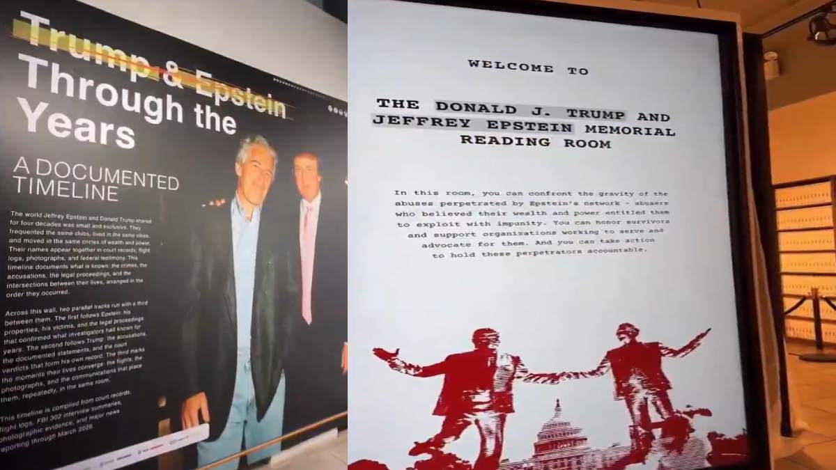 New York Exhibition Displays 3.5 Million Pages Of Epstein Files, Highlights Trump Ties
