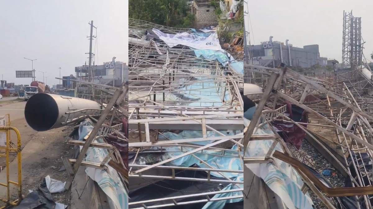 Hoskote Billboard Collapse Raises Questions Over Safety Negligence After 4 Deaths