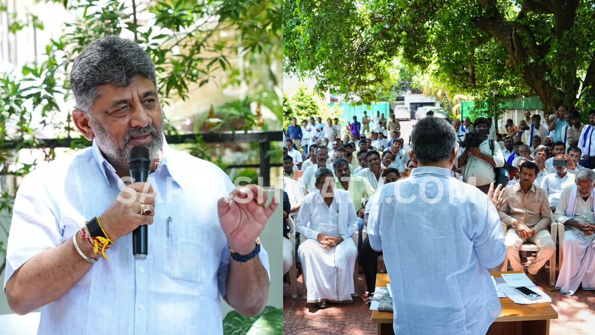 ಬಿಡದಿ ಟೌನ್ ಶಿಪ್ ಭೂಸ್ವಾಧೀನಕ್ಕೆ ಪ್ರತಿರೋಧ - ರೈತರ ಆಕ್ರೋಶ ತಣ್ಣಗಾಗಿಸಲು ಖುದ್ದು ಫೀಲ್ಡ್‌ಗೆ ಇಳಿದ ಡಿಸಿಎಂ ಡಿಕೆಶಿ!!