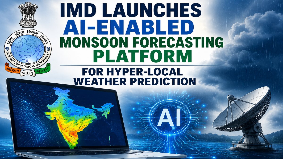 IMD Launches AI-enabled Monsoon Forecasting Platform For Hyper-local Weather Prediction