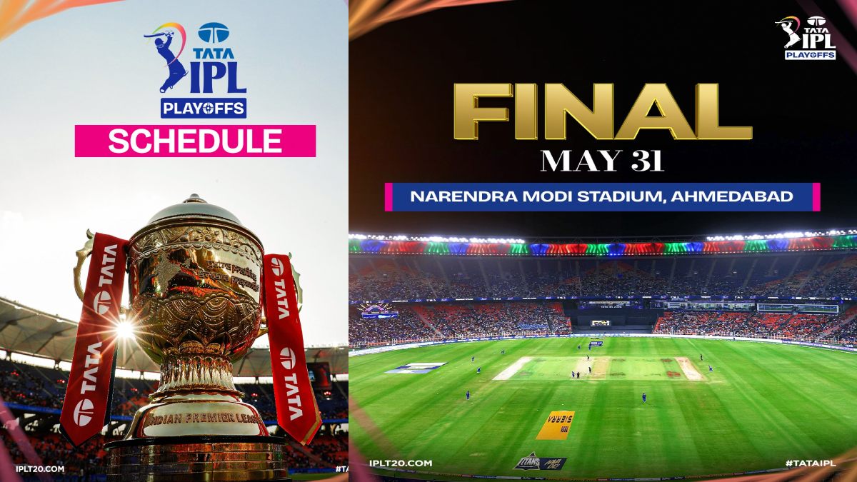 IPL 2026 Playoffs Schedule: Final Moved to Ahmedabad, Full Match Details Here