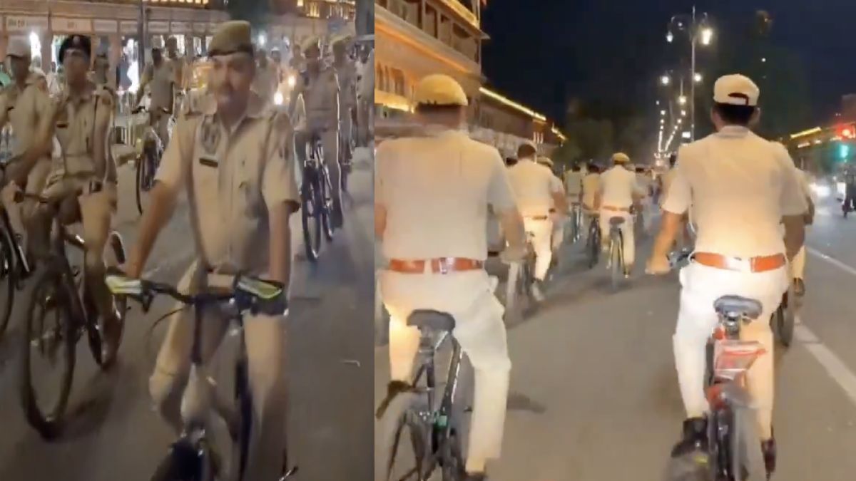 Jaipur Police Launch Eco-Friendly Bicycle Patrols in Historic Areas