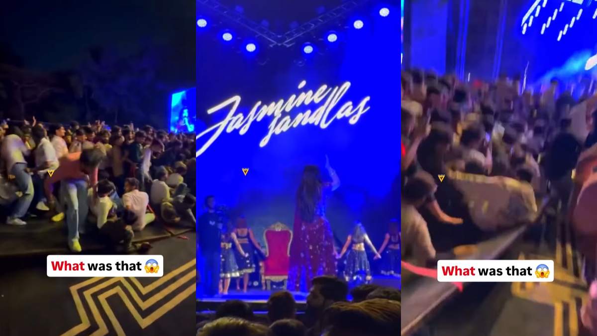 Jasmine Sandlas Stops Dehradun Concert After Barricade Collapse Causes Chaos