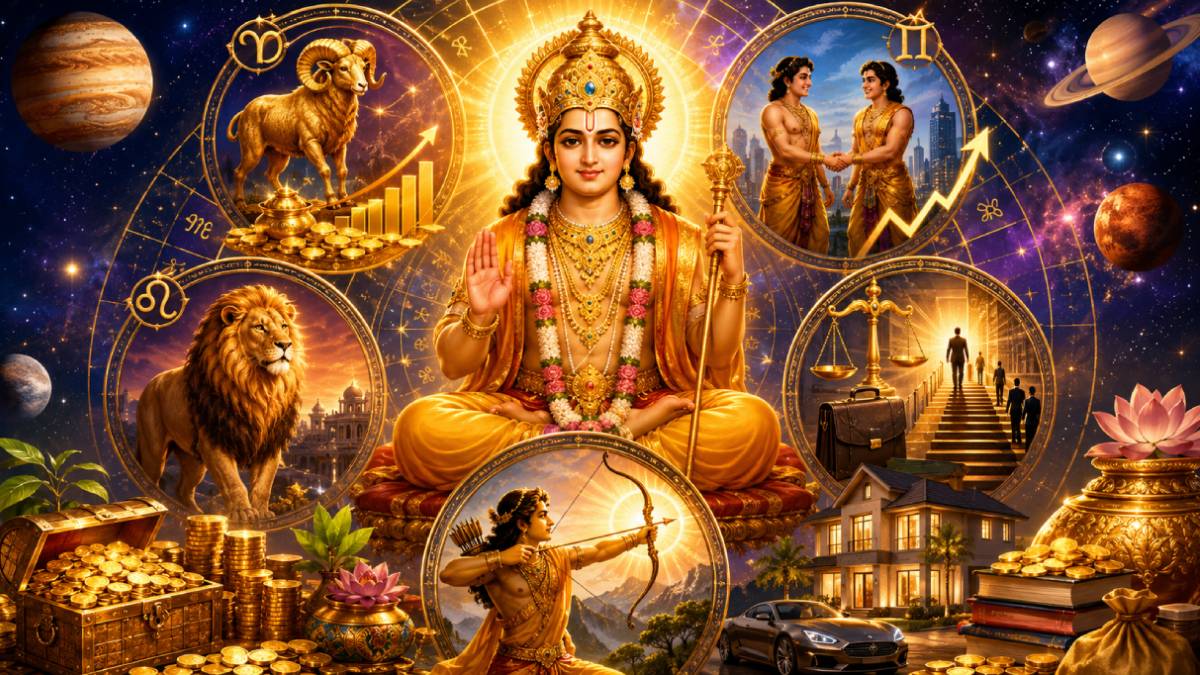 ಜೂನ್ ಆರಂಭದಲ್ಲಿ ಈ 5 ರಾಶಿಯವರಿಗೆ ‘ರಾಜಯೋಗ’: ಮುಟ್ಟಿದ್ದೆಲ್ಲಾ ಚಿನ್ನ, ಕೈಯಿಟ್ಟಲ್ಲೆಲ್ಲಾ ಬರೀ ಲಾಭ!!