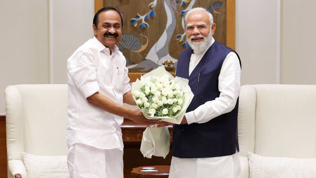 ನರೇಂದ್ರ ಮೋದಿ ಅವರನ್ನು ಭೇಟಿಯಾದ ಕೇರಳದ ಹೊಸ ಸಿಎಂ ವಿ.ಡಿ. ಸತೀಶನ್ - ಕೊಟ್ಟ ಗಿಫ್ಟ್ ನೋಡಿ ಬೆರಗಾದ ಕ್ಷಣ;