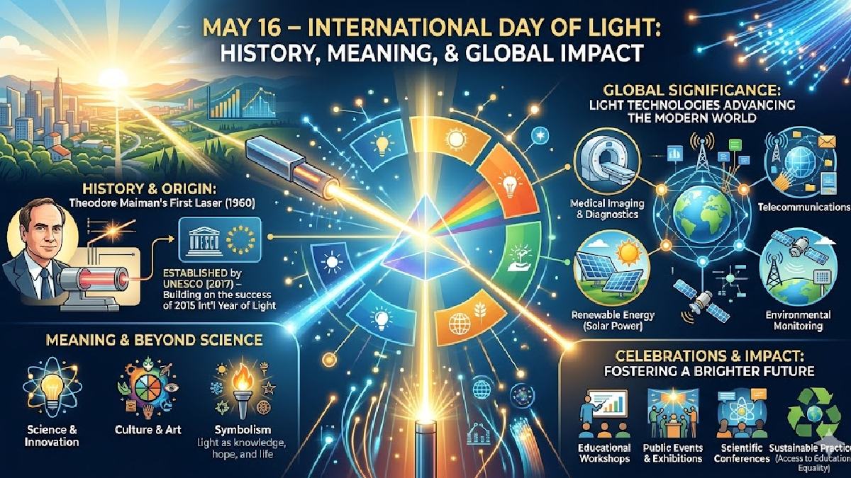 May 16 – International Day of Light: History, Meaning, and Global Impact
