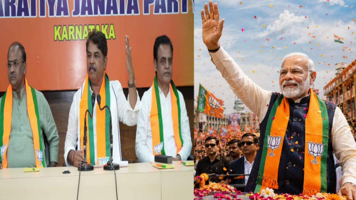 ಬೆಂಗಳೂರಿಗೆ ಪ್ರಧಾನಿ ಮೋದಿ ಎಂಟ್ರಿ - ಗೆಲುವಿನ ನಗೆಯೊಂದಿಗೆ ಸಿಲಿಕಾನ್ ಸಿಟಿಗೆ ಆಗಮನ; ಕೇಸರಿ ಪಡೆಯಲ್ಲಿ ಹಬ್ಬದ ಸಂಭ್ರಮ!!
