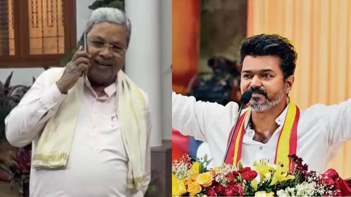 ದಳಪತಿ ವಿಜಯ್‌ಗೆ ಸಿದ್ದರಾಮಯ್ಯ ಫೋನ್ ಕಾಲ್ - ಬೆಂಗಳೂರಿಗೆ ಯಾವಾಗ ಬರ್ತೀರಿ? ಎಂದಿದ್ದಕ್ಕೆ ಅವರ ಉತ್ತರ ಇಲ್ಲಿದೆ ನೋಡಿ!!